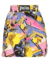 Palm Angels Woman Shorts & Bermuda Shorts Purple Size Xs Viscose, Polyester In Multi