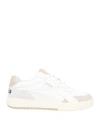 PALM ANGELS PALM ANGELS WOMAN SNEAKERS WHITE SIZE 8 SOFT LEATHER