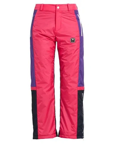 Palm Angels Woman Snow Wear Fuchsia Size M Polyamide, Pvc - Polyvinyl Chloride In Pink