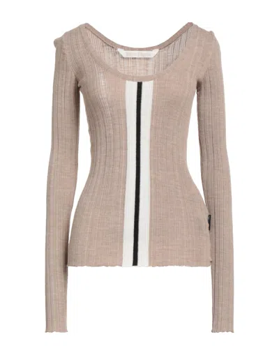 Palm Angels Sweaters In Beige