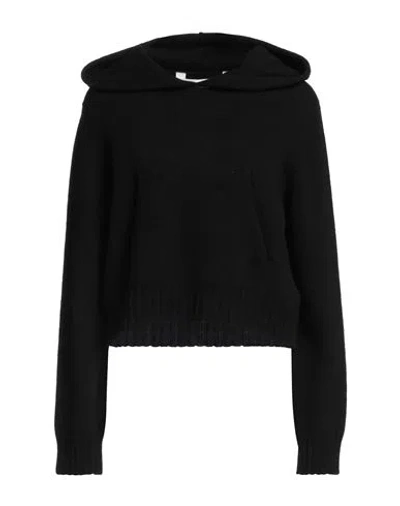 Palm Angels Woman Sweater Black Size L Wool, Polyamide, Acrylic