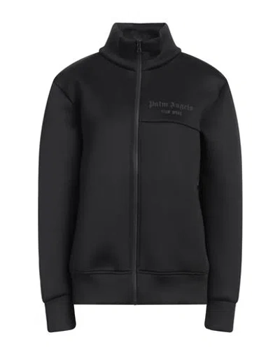 Palm Angels Woman Sweatshirt Black Size M Polyester