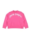 Palm Angels Woman Sweatshirt Fuchsia Size 8 Cotton, Elastane In Pink
