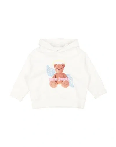 Palm Angels Woman Sweatshirt Ivory Size 12+ Cotton In White