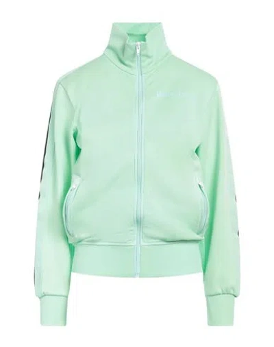 Palm Angels Woman Sweatshirt Light Green Size L Polyamide, Elastane, Polyester