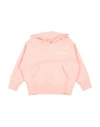 Palm Angels Woman Sweatshirt Salmon Pink Size 12 Cotton, Elastane In Salmon Pink