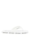 PALM ANGELS PALM ANGELS WOMAN THONG SANDAL WHITE SIZE 8 RUBBER