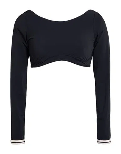 Palm Angels Woman Top Black Size L Polyamide, Elastane