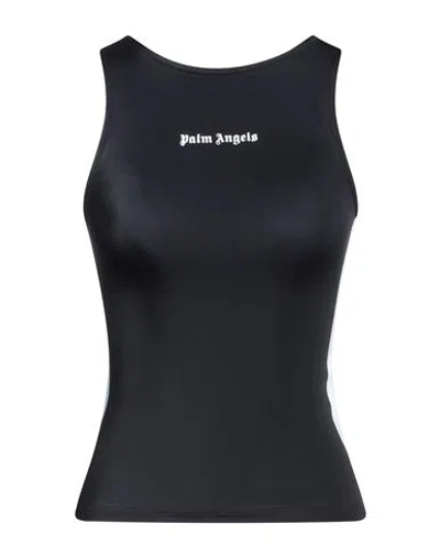 Palm Angels Woman Top Black Size Xs Polyamide, Elastane, Polyester