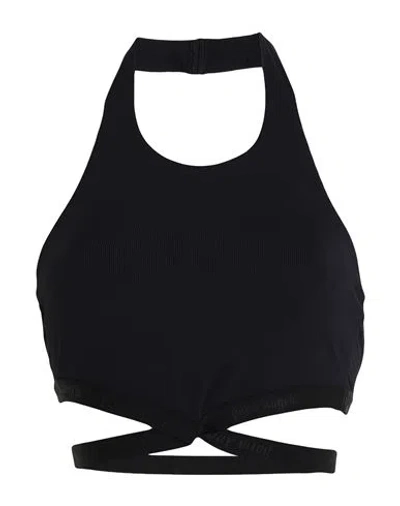 Palm Angels Woman Top Black Size M Polyamide, Elastane, Polyester