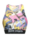 Palm Angels Woman Top Fuchsia Size S Polyester, Elastane In Pink
