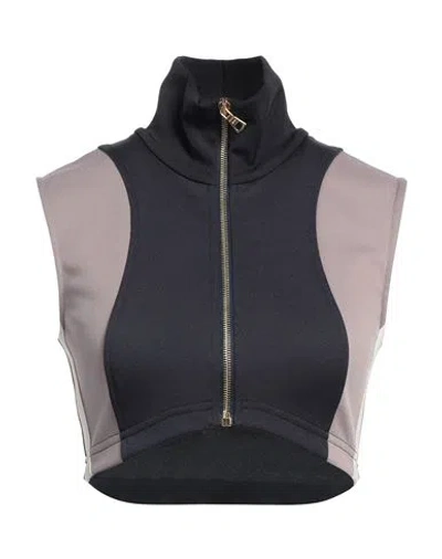 Palm Angels Woman Top Midnight Blue Size M Polyester, Elastane