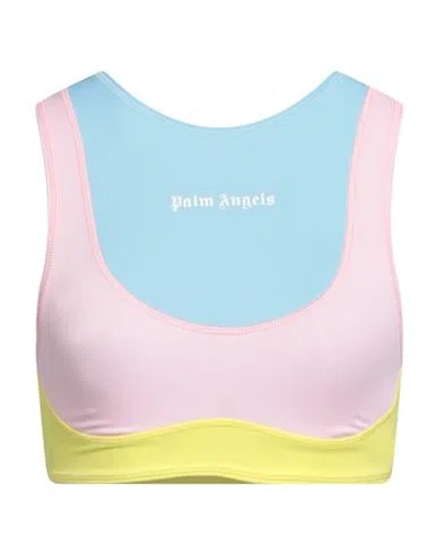 Palm Angels Miami Training Crop Top In Multi