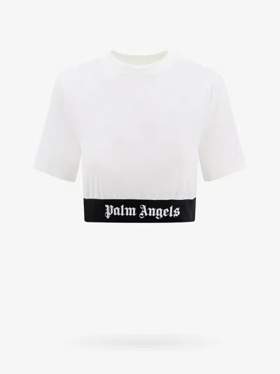 PALM ANGELS PALM ANGELS WOMAN TOP WOMAN WHITE TOP
