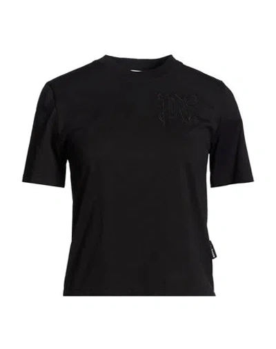 Palm Angels Woman T-shirt Black Size S Cotton, Polyester
