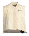 Palm Angels Woman Vest Beige Size M Polyamide In Neutral
