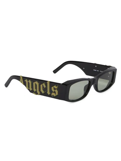 Palm Angels Women's Angel 51mm Rectangular Sunglasses In Black