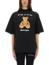 Palm Angels B Bear In Mind Loose Tee In Black