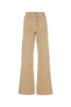 Palm Angels Neutral Bull Cargo Jeans In Brown