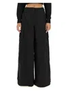 Palm Angels Cargo Pants In Black