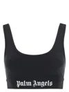 Palm Angels Black Classic Logo Sport Bra