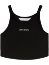 Palm Angels Women Classic Logo Tank Top In Black