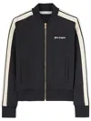 Palm Angels Classic Logo-print Track Bomber Jacket In Black