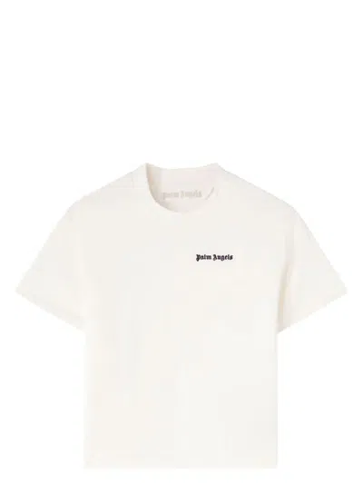 PALM ANGELS WOMEN'S COTTON CREW-NECK T-SHIRT