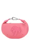 Palm Angels Mini Big Palm Logo-embossed Clutch Bag