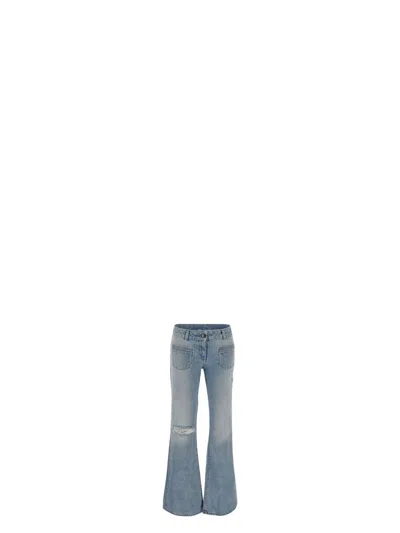 PALM ANGELS WOMEN'S DENIM JEANS