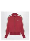 Palm Angels Red Classic Logo Track Bomber Jacket
