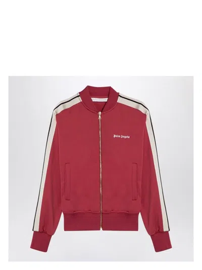 PALM ANGELS WOMEN'S EARTH ZIP SWEATSHIRT WITH LOGO