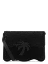 Palm Angels Women's Embellished Suede Palm Beach Crossbody Bag