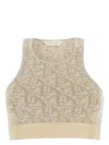 Palm Angels Embroidered Viscose Blend Top