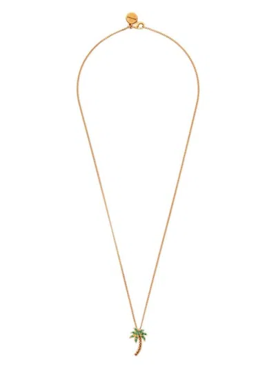 PALM ANGELS WOMEN'S FINE GOLDEN PALM TREE NECKLACE