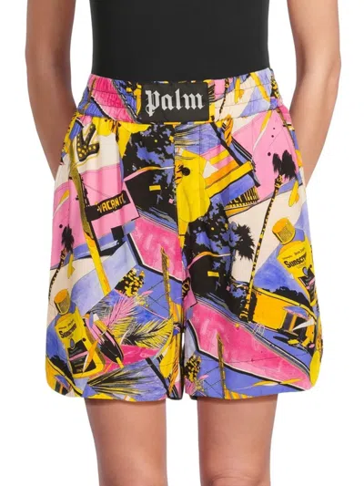Palm Angels Miami Mix Boxer Shorts In Multicolor