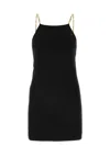 Palm Angels Mini Dress Chain Detail Open Back