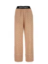 Palm Angels Women's Linen Blend Wide-leg Pant