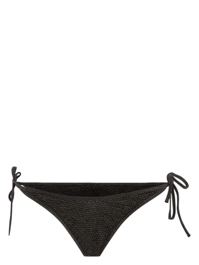 PALM ANGELS WOMEN'S LUREX BIKINI BOTTOM