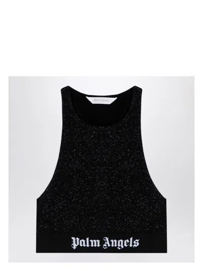 PALM ANGELS WOMEN'S LUREX TOP