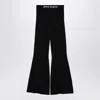 Palm Angels Classic Logo Flared Pants In Black