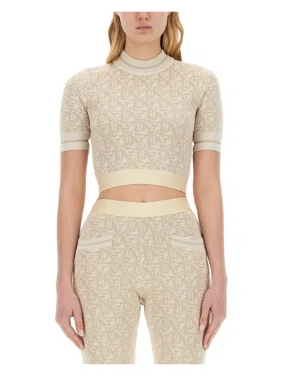 PALM ANGELS WOMEN'S MONOGRAM JERSEY