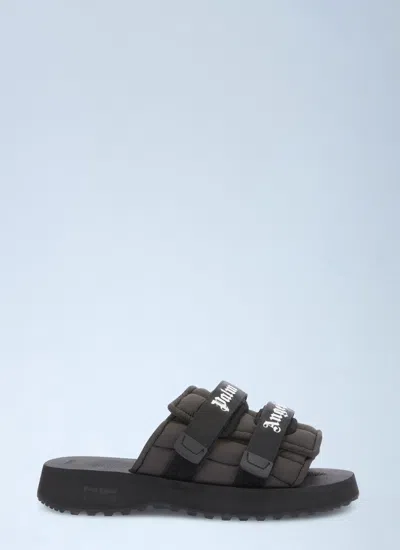 Palm Angels Women Moto-p Slides In Black