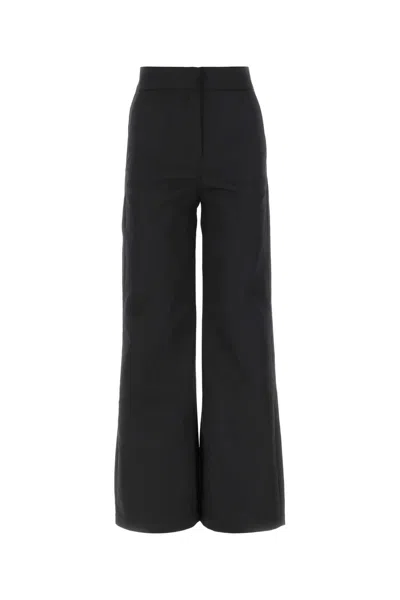 Palm Angels Black Polyester Blend Pant