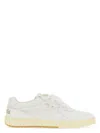 Palm Angels 'palm University' Leather Sneakers In White