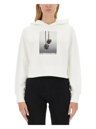 PALM ANGELS WOMEN'S SWEATSHIRT WITH LOGO