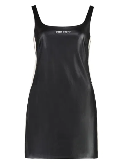 PALM ANGELS WOMEN'S VEGAN LEATHER DRESS