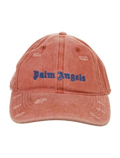 Pre-owned Palm Angels Womens Hat W/tags In Orange
