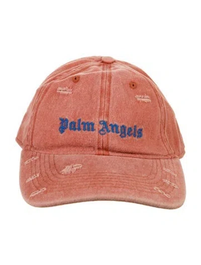 Pre-owned Palm Angels Womens Hats W/tags In Orange