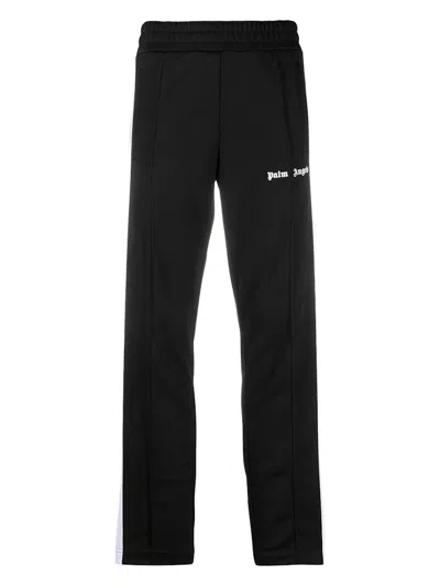 Pre-owned Palm Angels Womens Track Pants In Black/white